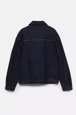 STWD Veste en Jean Style Camionneur (2)