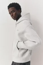 Sweat à Capuche Effet Néoprène STWD (2)