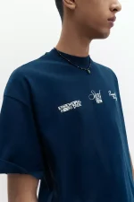 T Shirt Imprimé Bleu STWD (6)
