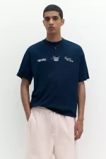 T Shirt Imprimé Bleu STWD (8)