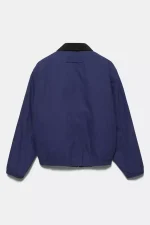 Veste à Col Contrastant STWD (1)