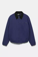 Veste à Col Contrastant STWD (9)