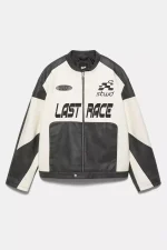 Veste à Empiècements en Similicuir STWD (7)